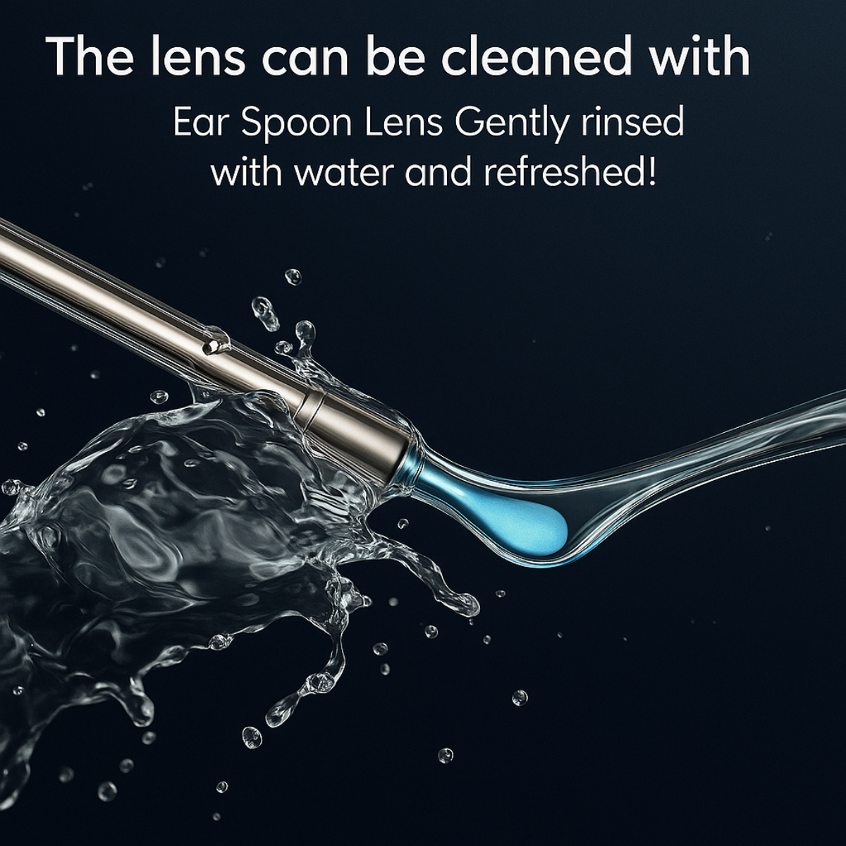 EARWAX CLEANER WITH CAMERA & FLASHLIGHT